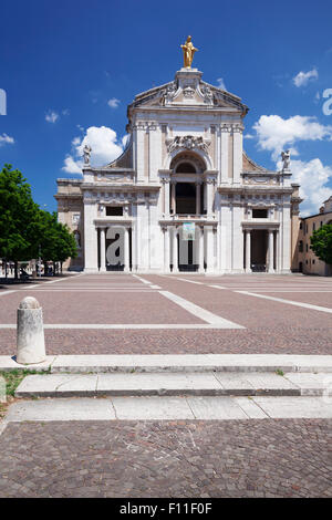 Basilica di Santa Maria degli Angeli, Assisi, Provincia di Perugia, Umbria, Italia Foto Stock