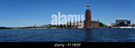 Radisson Blu Hotel nella città di Stoccolma e della Svezia Stockholm City Hall. Foto Stock