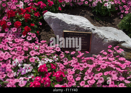 Il giardino della pace presso il Riverfront Park in Harrisburg PA Foto Stock