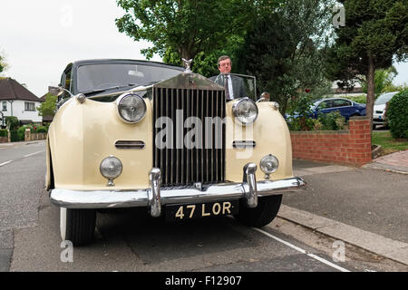 Auto nozze Rolls Royce Silver Wraith 1947 Foto Stock