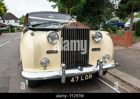 Auto nozze Rolls Royce Silver Wraith 1947 Foto Stock