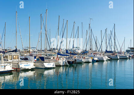 Le Cap d Agde marina, Herault, Languedoc Roussillon, Francia Foto Stock