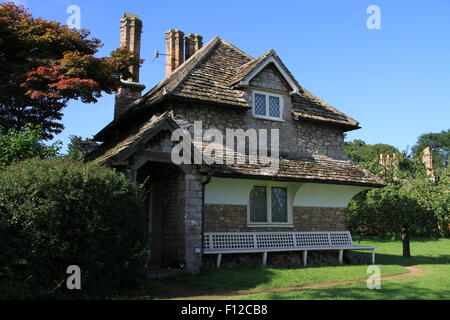 Diamond Cottage, Blaise borgo, Bristol, National Trust, Inghilterra, Regno Unito. Architetto, John Nash. Foto Stock