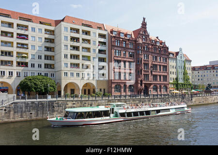 Nikolaiviertel, Berlino, Germania Foto Stock