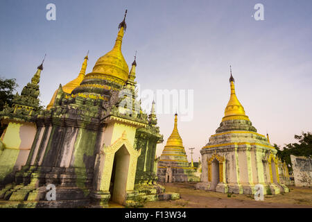 Antico tempio buddista, Pindaya, birmania, myanmar. Foto Stock