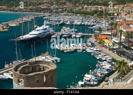 Porto di Calvi Foto Stock