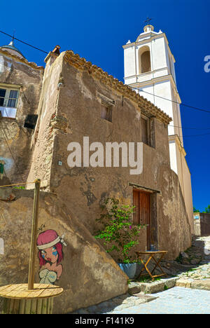 Calvi Cathédrale St-Jean-Baptiste Foto Stock
