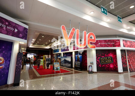 Vue Cinema lowry shopping mall Manchester Regno Unito Foto Stock