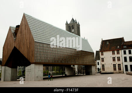 Nuovo Mercato Hall - Gand - Belgio Foto Stock
