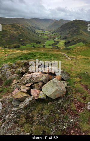 Estate, Martindale valle comune, Parco Nazionale del Distretto dei Laghi, Cumbria County, Inghilterra, Regno Unito. Foto Stock