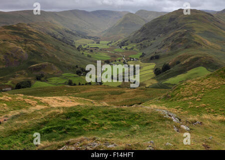 Estate, Martindale valle comune, Parco Nazionale del Distretto dei Laghi, Cumbria County, Inghilterra, Regno Unito. Foto Stock