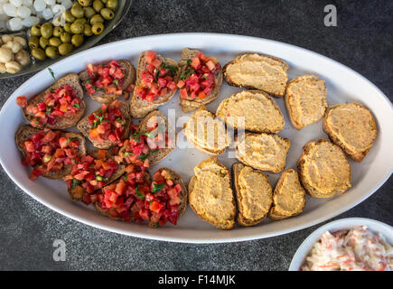 Antipasti misti Foto Stock