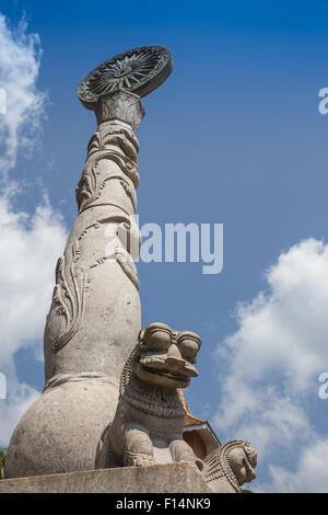 Vatadage antico stupa buddisti in Pollonnaruwa, Sri Lanka Foto Stock