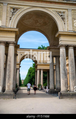 Aranciera, il palazzo Sanssouci, Potsdam, Germania Foto Stock