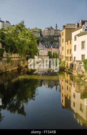 Grund, Lussemburgo. Sito UNESCO Foto Stock