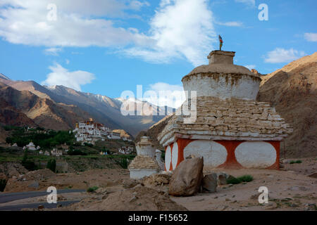 Monastero di Likir, Ladakh, Jammu e Kashmir India Foto Stock