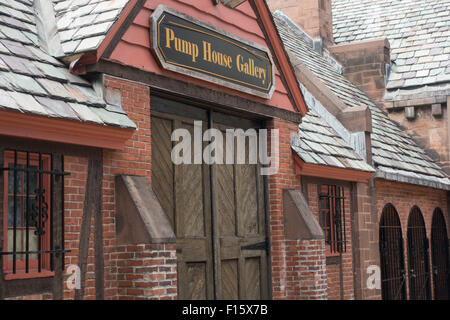 Casa della pompa art gallery di Bushnell Park Hartford CT Foto Stock