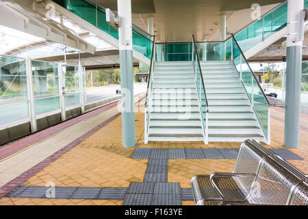 Scale a Stirling Stazione ferroviaria Perth Western Australia Foto Stock