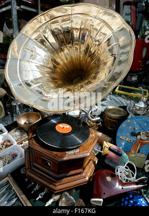 Troedelmarkt Foto Stock