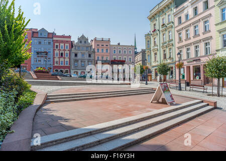 Nowa Ruda vecchio mercato Neurode Nooirode Bassa Slesia Foto Stock