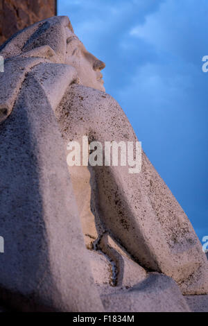 Un monumento di santa Teresa d Avila, Avila, Spagna Foto Stock