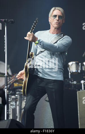 Glastonbury Festival 2015 - Giorno 5 - spettacoli con: Paul Weller dove: Somerset, Regno Unito quando: 28 Giu 2015 Foto Stock