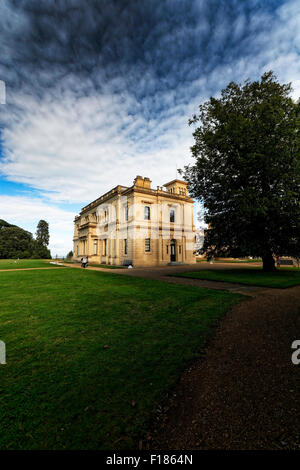 Osborne House è stata la residenza estiva della Regina Vittoria e il Principe Alberto e la famiglia Foto Stock