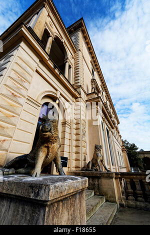 Osborne House è stata la residenza estiva della Regina Vittoria e il Principe Alberto e la famiglia Foto Stock