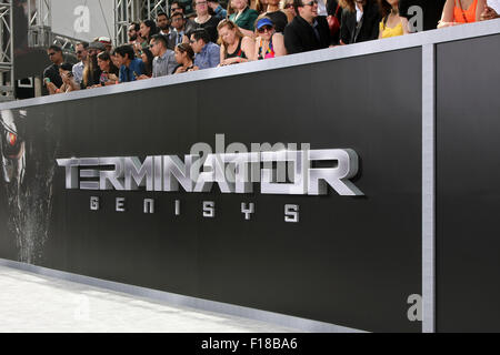 Terminator Genisys Los Angeles Premiere con: atmosfera dove: Los Angeles, California, Stati Uniti quando: 29 Giu 2015 Foto Stock