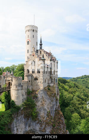 Castello di Lichtenstein in Germania Foto Stock