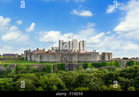 Il castello di Dover, Dover, Kent, England, Regno Unito Foto Stock