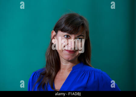 Edimburgo. Regno Unito. Il 31 agosto. Edinburgh International Book Festival. Giorno 17 Edinburgh International Book Festival si svolge a Charlotte Square Gardens. Nella foto Lynsey Addario. Pak@ Mera/Alamy Live News Foto Stock