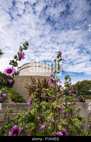 Sandycove Martello Tower, ora il James Joyce museum, dove ha trascorso del tempo con Oliver StJohn Gogarty e dove il romanzo Ulisse Foto Stock