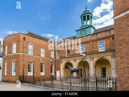 Il Jockey Club camere, Un Memebers Club privato, High Street, Newmarket, Suffolk, Inghilterra, Regno Unito Foto Stock