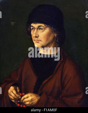 Albrecht Dürer - Ritratto dell'artista il padre Foto Stock