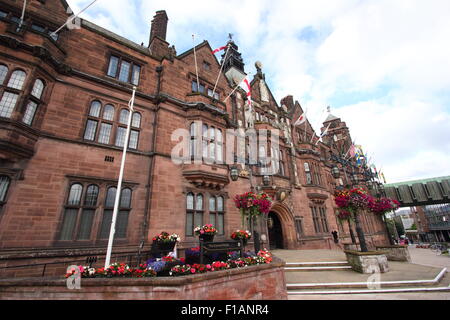 Esterno del Coventry City edificio del Consiglio - Il Consiglio House - in Earl Street, Coventry, Midlands England, Regno Unito Foto Stock