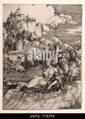 Albrecht Dürer - Il mostro marino (Das Meerwunder) Foto Stock