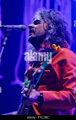 Il Flaming Lips Live al Festival vittorioso 2015 Foto Stock