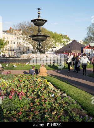 Brighton Festival in Steine Gardens Foto Stock