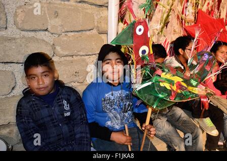 Lanterna - San Lucas de Colan chiesa - Fiestas de la Virgen de las Mercedes in COLAN. Dipartimento di Piura .PERÙ Foto Stock