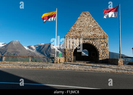 Escursioni nelle Alpi dell'Austria Foto Stock