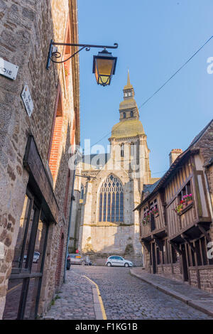 Viste intorno a Dinan nel nord-ovest della Francia luglio 2015 PHILLIP ROBERTS Foto Stock