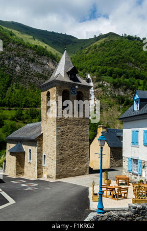 A Viella,parco nazionale dei Pirenei, Hautes Pirenei, Francia Foto Stock