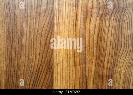 Vero vecchio texture di legno compensato con fibra di dettaglio Foto Stock