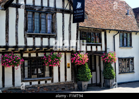 The Swan Hotel e Spa, High Street, Lavenham, Suffolk, Regno Unito Foto Stock