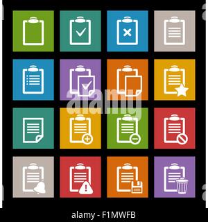 Ufficio del vettore icona documento Illustrazione Vettoriale