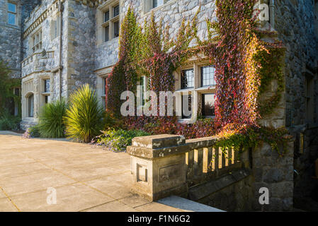 Il castello di Hartley, Hartley Park, Colwood, Greater Victoria, British Columbia, Canada Foto Stock