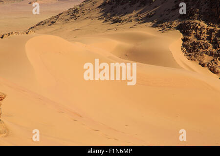 Wadi Rum desert,Giordania Foto Stock