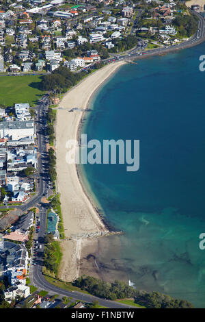 San Heliers Bay, Auckland, Isola del nord, Nuova Zelanda - aerial Foto Stock