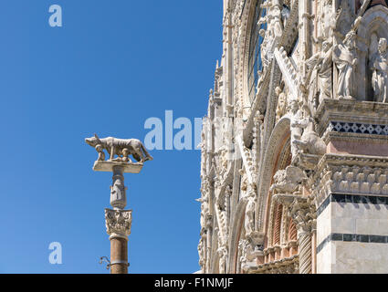 Duomo di Siena, Toscana, Italia Foto Stock